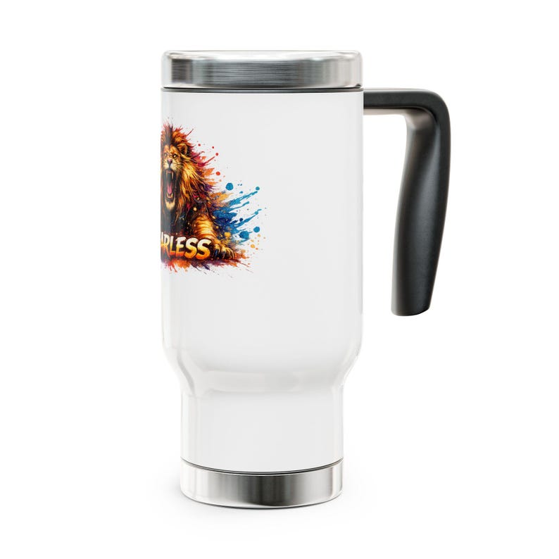 Ironman Triathlon Logo Stainless Steel Travel Mug 14oz image 5