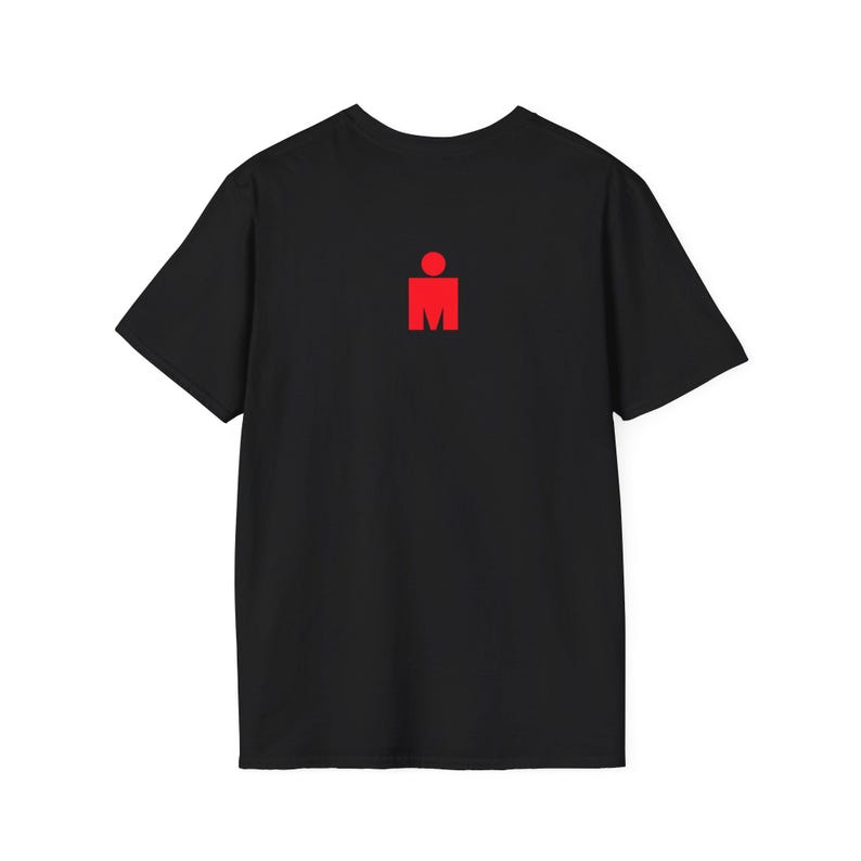 Ironman Triathlon Icons T-Shirt | Swim Bike Run Race Logo image 8