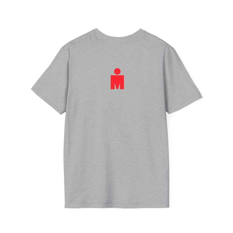 Ironman Triathlon Icons T-Shirt | Swim Bike Run Race Logo image 9