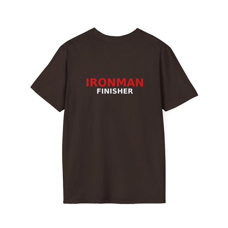 IRONMAN Finisher T-Shirt | Triathlon Medal Race Shirt image 3