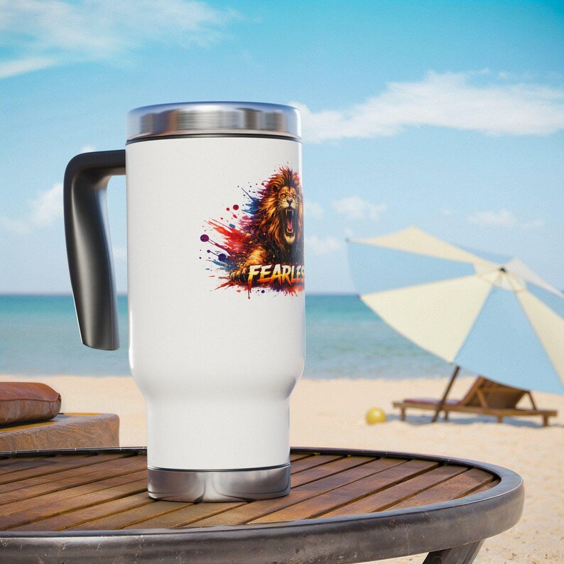 Ironman Triathlon Logo Stainless Steel Travel Mug 14oz image 6