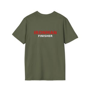 IRONMAN Finisher T-Shirt | Triathlon Medal Race Shirt image 4