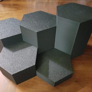 Complete Set of Hexagon Platform Stands