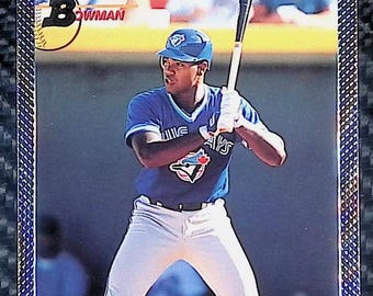 1993 Bowman #693 Carlos Delgado Toronto Blue Jays Rookie Karte [Foil] (NM)