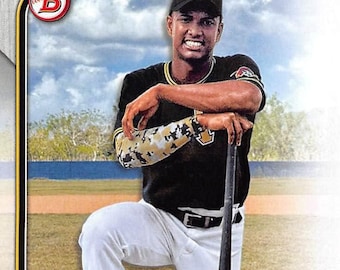 2022 Bowman Prospect #BP-145 Shalin Polanco Pittsburgh Pirates Baseball Card (NM)