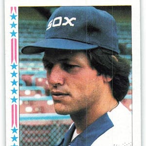 Cartão de beisebol Topps nº 554 Carlton Fisk All Star Chicago White Sox de 1982 (NM-MT)