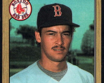 Tarjeta de novato de los Boston Red Sox de 1987 Topps #259 Mike Greenwell (NM)