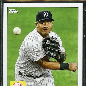 2021 Topps SERIES 1 1952 REDUX T52-38 Gleyber Torres New York Yankees Baseball Card (NM)