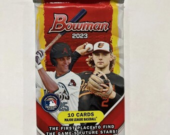 Rookie Rush 9-Pack Mystery Baseball Card Lot – 2020s Stars & Prospects Mix! w/ Cal Raleigh RC