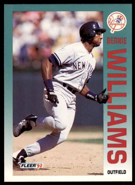 1992 Fleer #247 バーニー・ウィリアムズ ニューヨーク・ヤンキース 