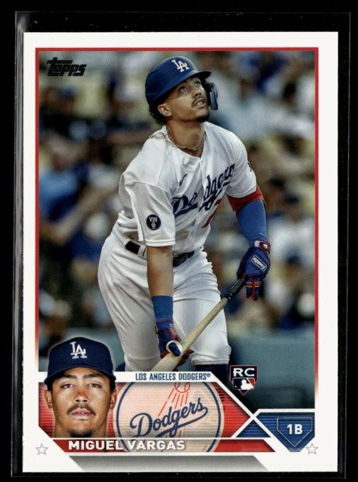 ミゲル・バルガス - ロサンゼルス・ドジャース ルーキー 2023 Topps 3