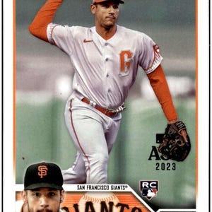 David Villar - San Francisco Giants ROOKIE 2023 Topps 3-Card LOT (NM)