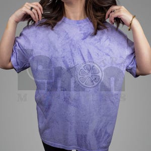 CC1745 Color Blast Mockup Amethyst, Comfort Colors Colorbast Shirt Mockup, 1745 Amethyst Mockup, Color Blast Mockup, Amethyst CC1745 Mockup