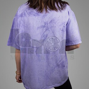 Back Comfort Colors 1745 Color Blast Mockup Amethyst, Color blast Shirt Mockup, 1745 Amethyst Mockup, Color Blast Mockup, Amethyst CC1745