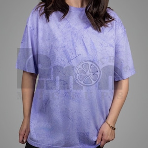 Comfort Colors 1745 Color Blast Mockup Amethyst, Colorbast Shirt Mockup, 1745 Amethyst Mockup, Color Blast Mockup, Amethyst CC1745 Mockup