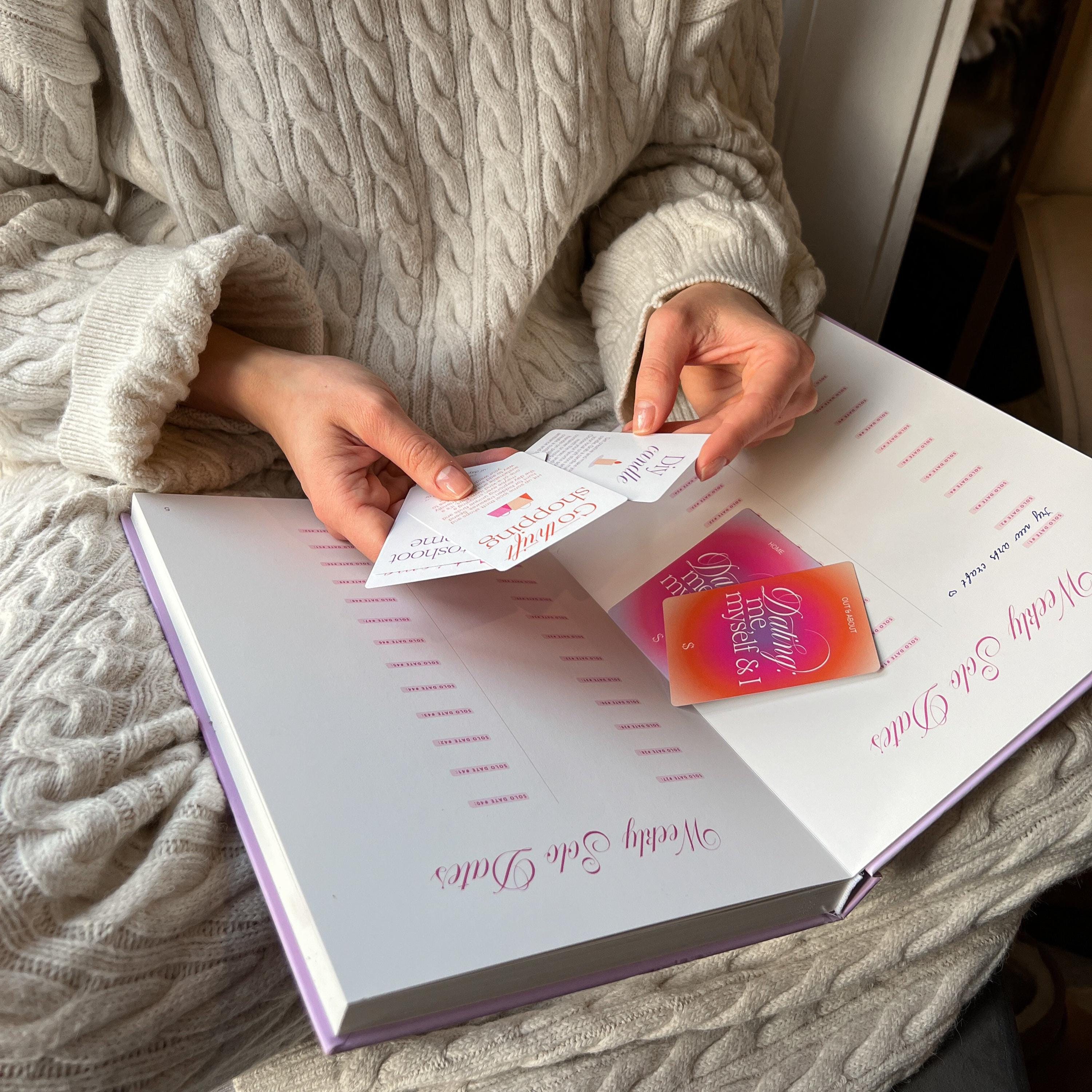 Solo Date Kit Solo Date Cards Journal Etsy