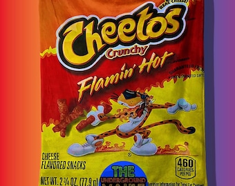 Brand New 50x60 Inch Flamin Hot Cheetos Soft Plush Throw Blanket