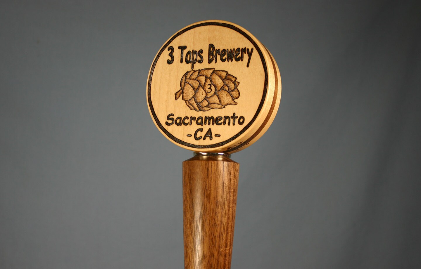 Custom Beer Tap Handle Personalized Your Brewing Logo with Etsy