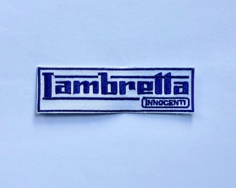 Lambretta Innocenti 150LD mod RAF target scooter vespa iron sew on patch