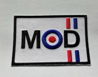 MOD Raf target parka Vespa scooter lambretta MODS iron sew on patch