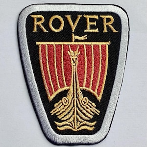 Rover klassisk brittisk bil Vitesse Leyland märke stryk-på-lapp