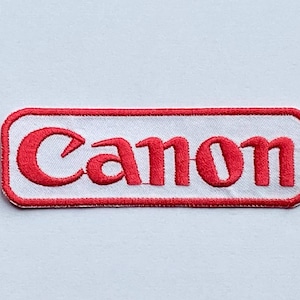 Cannon EOS camera foto fotografie digitale kunst badge opstrijkbare patch