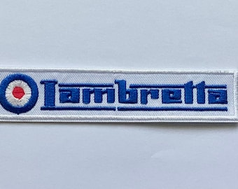Lambretta mod RAF target scooter vespa iron sew on patch