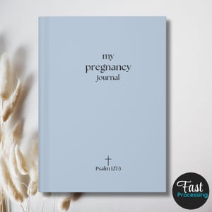 Diario de FIV / Hitos del embarazo de la futura madre / Libro del embarazo / Diario personalizable / Libro de recuerdos del bebé de la futura mamá / De la panza al bebé