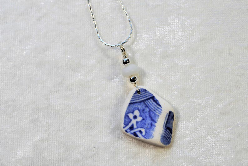 blue pottery jewellery
