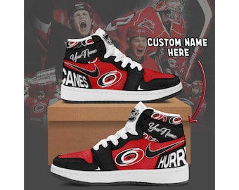 Personalized Carolina Hurricanes Fan Unofficial Running Shoes, Sneakers, Trainers Unisex