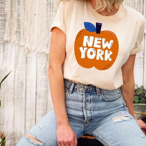 Big Apple New York Shirt: NYC Graphic Tee, Urban Souvenir