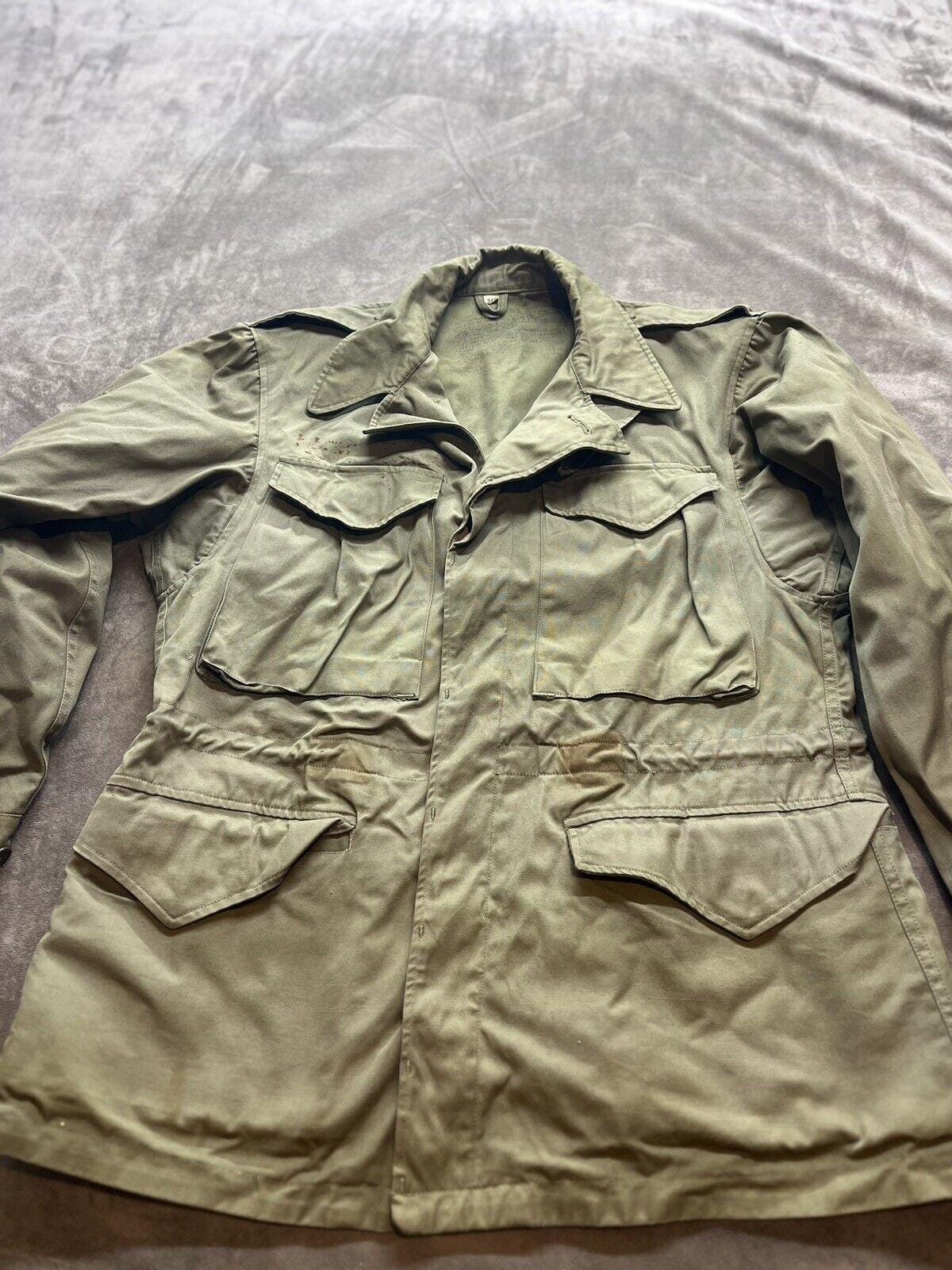 WWII 1944-1945 M-43 Military Field Jacket, Vintage M43 - Etsy