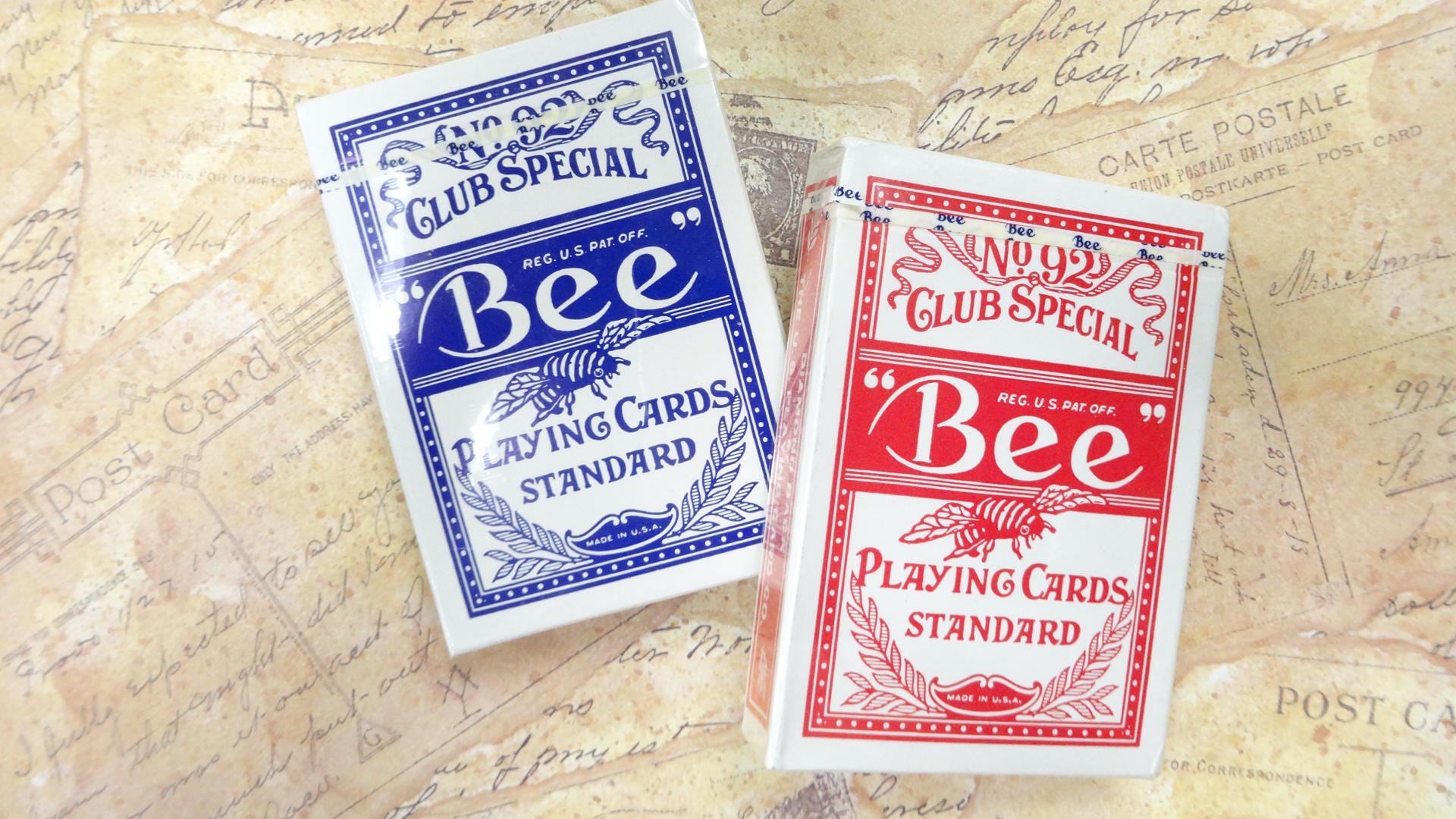 Bee Playing Cards Sealed Vintage - Etsy