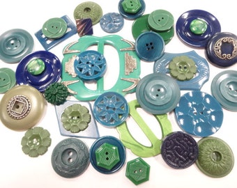 HOLD For Cherie -- Sewing Buttons Mix Lot Estate Collection Project Decorations Embellishments