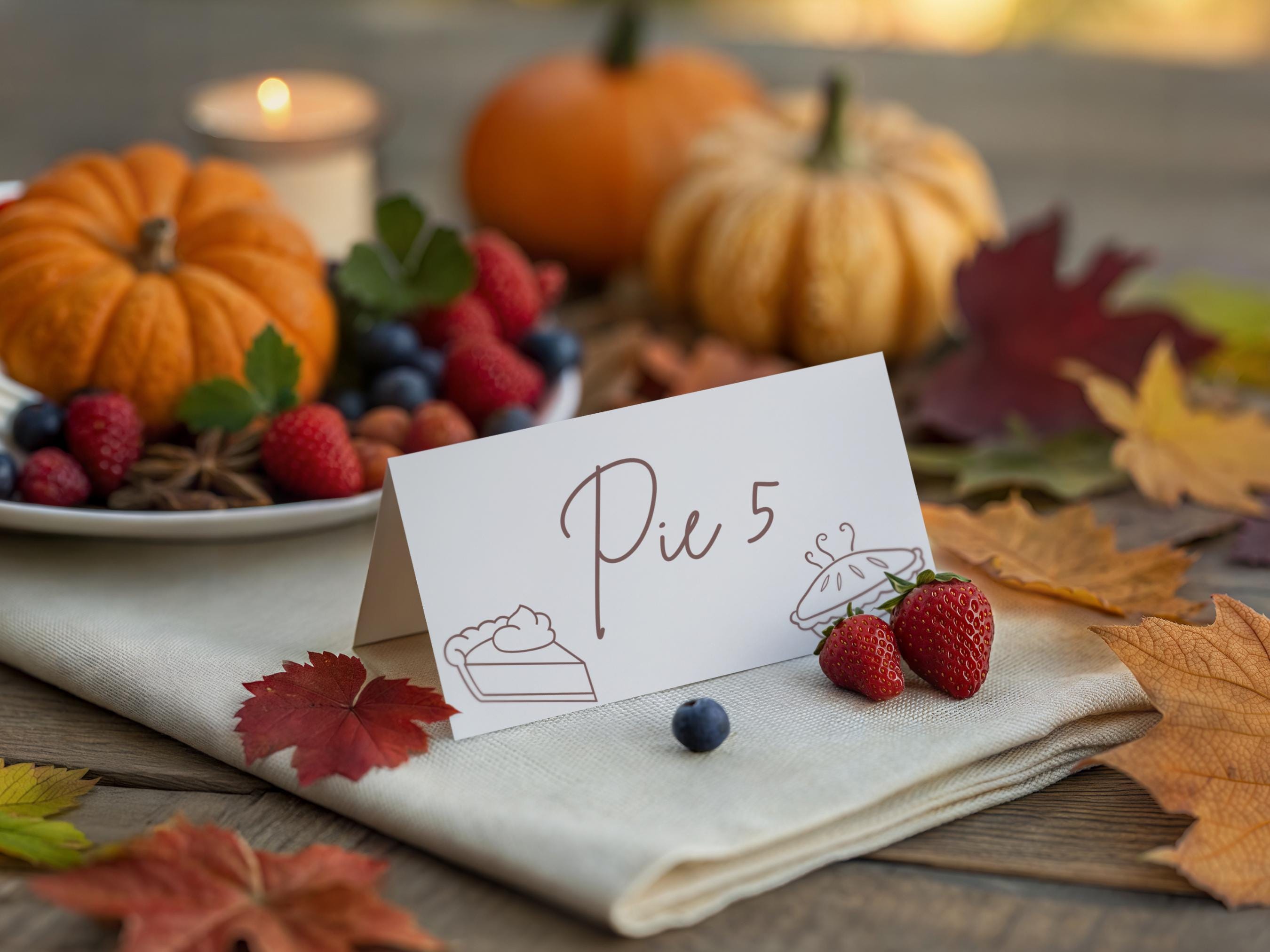 Pie Tasting Scorecard | Dessert Tasting | Cooking Contest | Baking ...