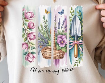 Amante de las plantas Png / Jardinería divertida Png / Mamá jardinera, Mamá extra, Abuela / Camiseta botánica / Primavera Png / Jubilación Png