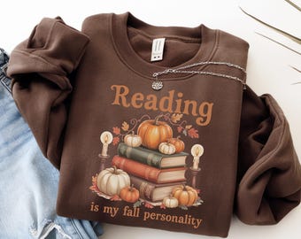 Fall Reading Png | Autumn Bookish Png | Bookish Fall Vibes | Reading Season Png | Bookish Girl Png | Book Lover Png | Halloween Book Club
