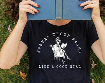 Spread those Pages Smutty Book Club PNG | Bookishly Gifted | Dark Romance, Spicy Book Lover | Bookworm Romance Reader png | Bookish Merch