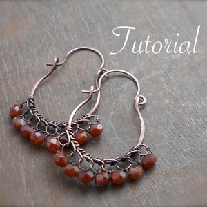 Moroccan Lace Earrings Tutorial image 1