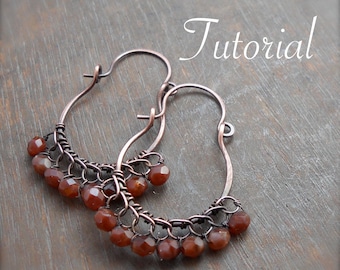 Moroccan Lace Earrings Tutorial