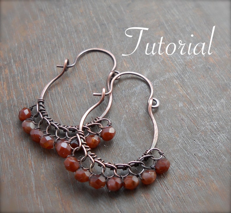 Moroccan Lace Earrings Tutorial image 1