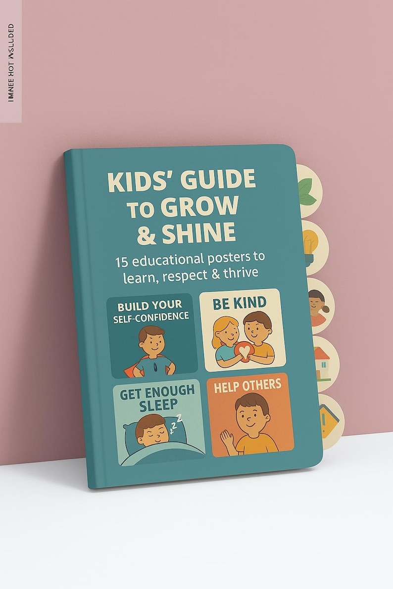 Printable Educational Posters for Kids PDF – 15 Learning Wall Art Signs ...