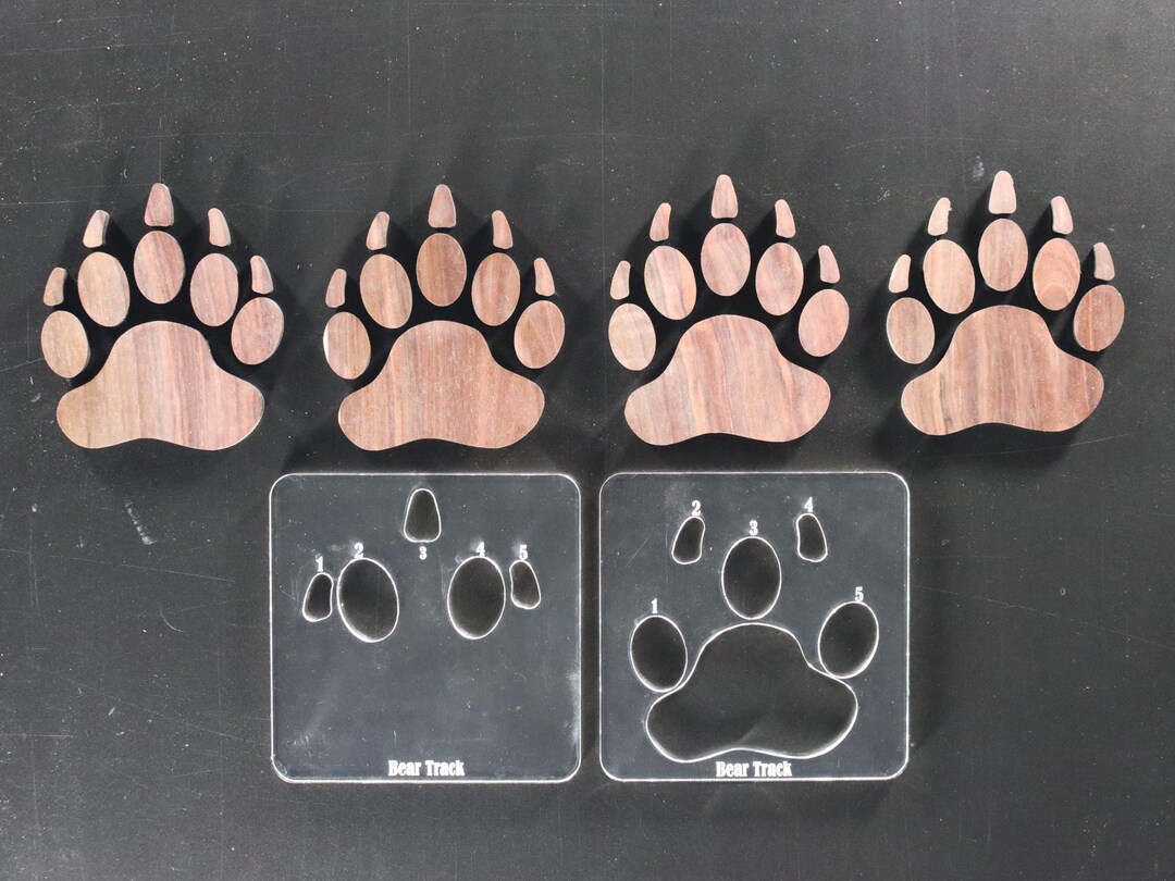 Walnut Bear Track Expansion Pack | Slab Stitcher Woodworking Router ...