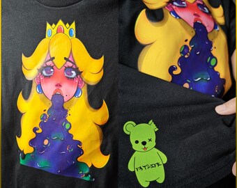 Pêche princesse aux champignons