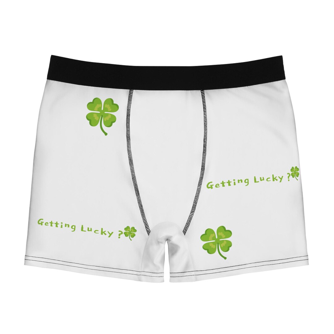 St Patrick's Day Boxers, St Patrick's Day Lucky Boxers, Getting Lucky ...