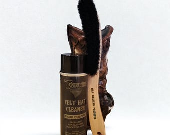 Felt Hat Spray Cleaner and Felt Hat Brush