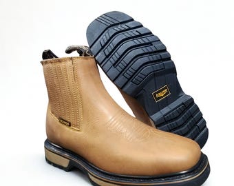 Arango Work Boot Slip Resistant SHOCK ABSORBING Outsole Duel Density Flex Zone Botin Trabajo