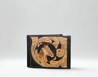 Genuine Leather Horse Design Wallets