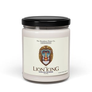 The Lion King Organic Soy Candle