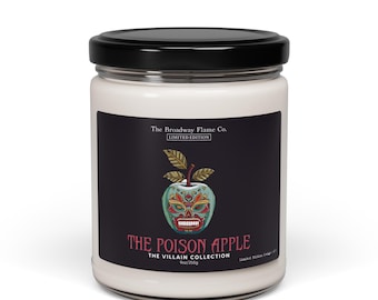 The Poison Villains Inspired Organic Soy Candle